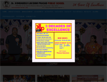 Tablet Screenshot of drklppublicschool.com